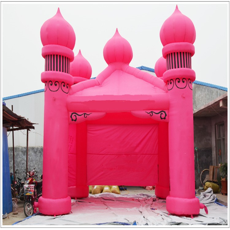 青龙粉色帐篷